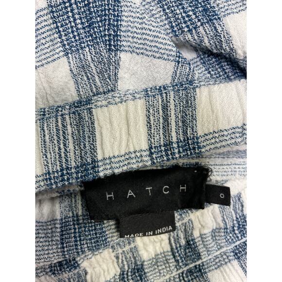 Hatch 'The Willa' White Crinkle Maternity Short Size 0 - Picture 4 of 5